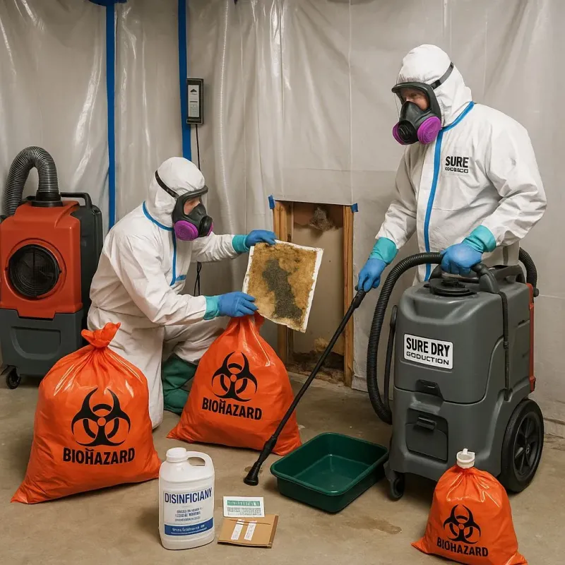 Contaminated Water Handling Protocols process in Kershaw County, SC