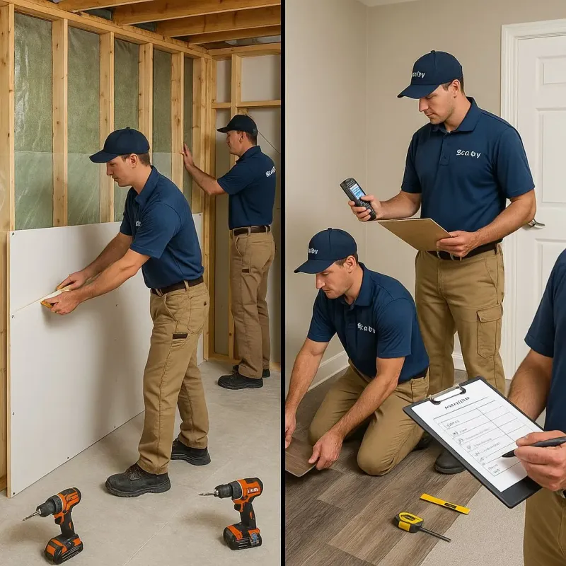 Repairs and Reconstruction process in Kershaw County, SC