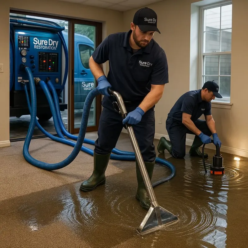 Water Extraction and Removal process in Kershaw County, SC
